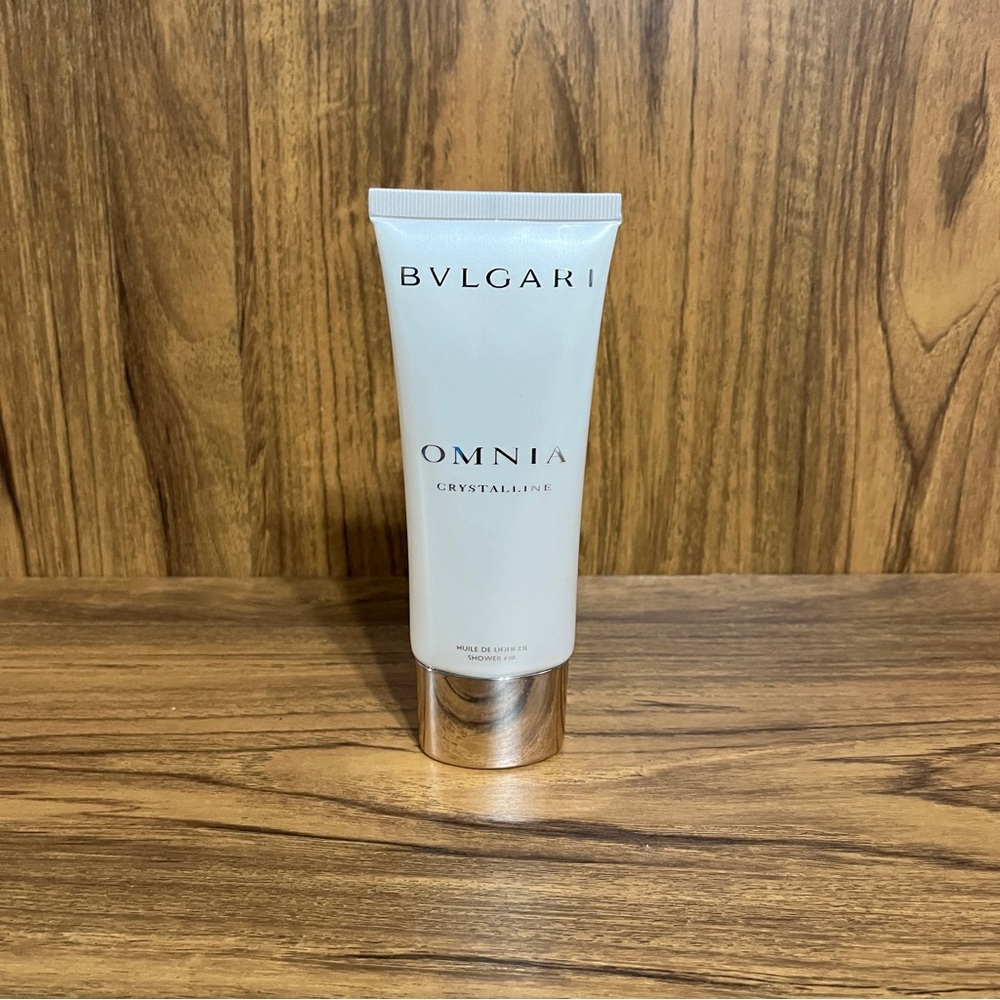 BVLGARI OMNIA Crystalline Shower gel 3.4 fl oz Made in Italy - use once